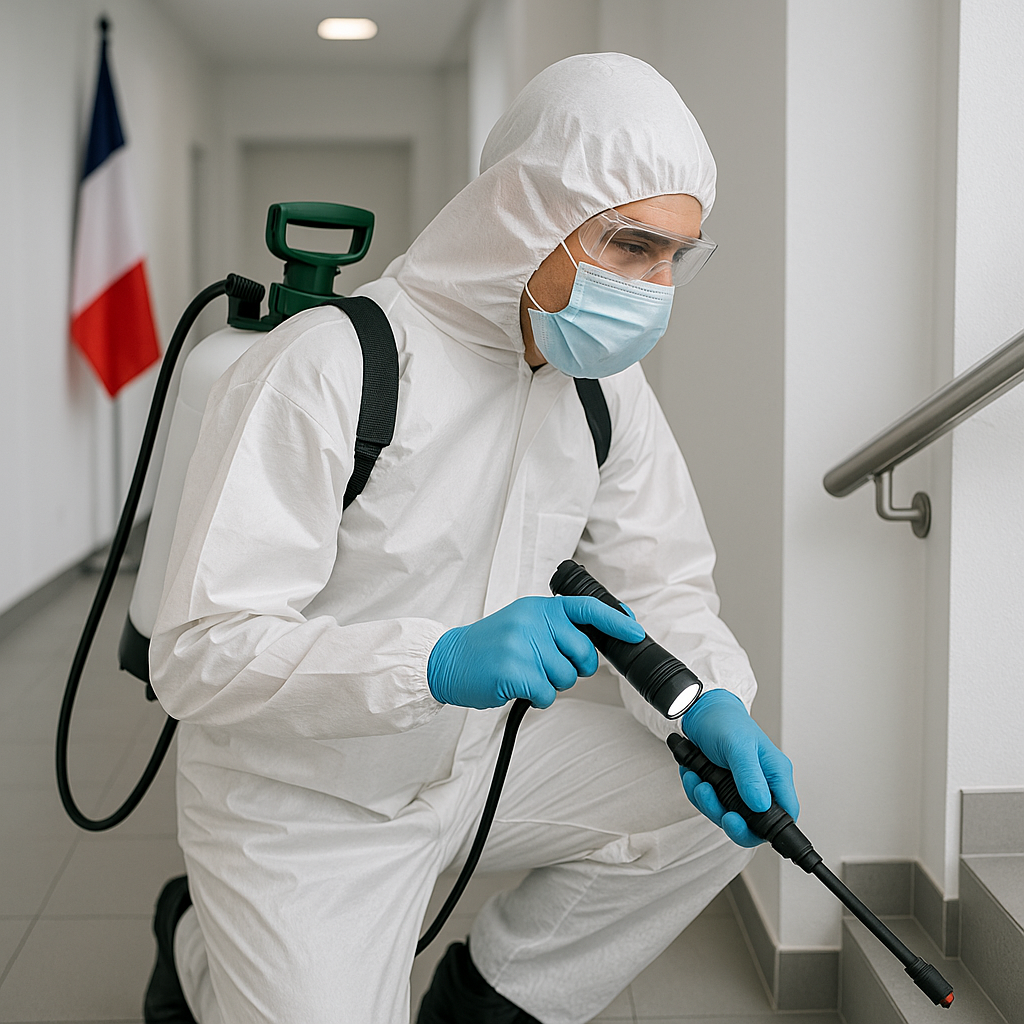 Désinfection, décontamination et traitement des nuisibles